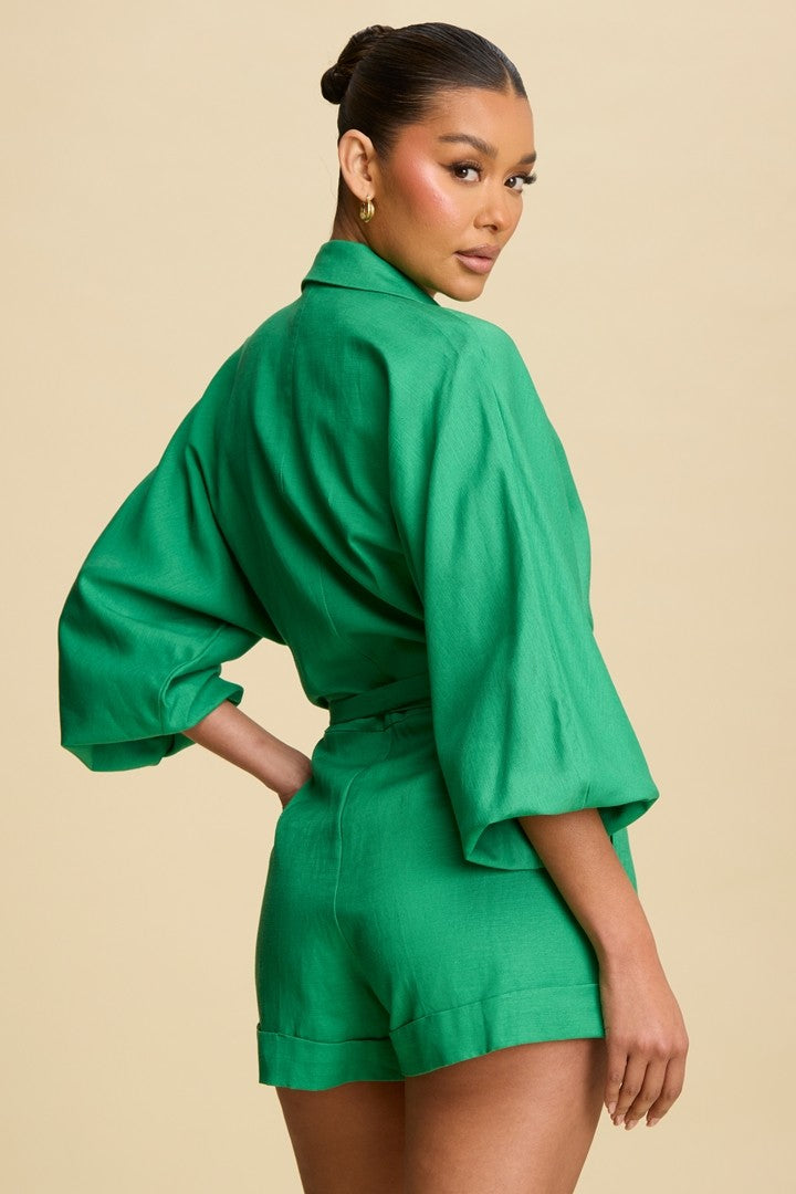 Santorini Breeze Romper