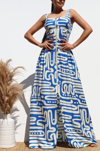 Blue Labyrinth Maxi