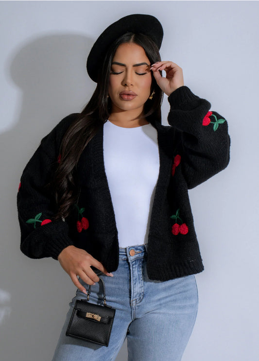 CHARMED IN CHERRIES - BLACK