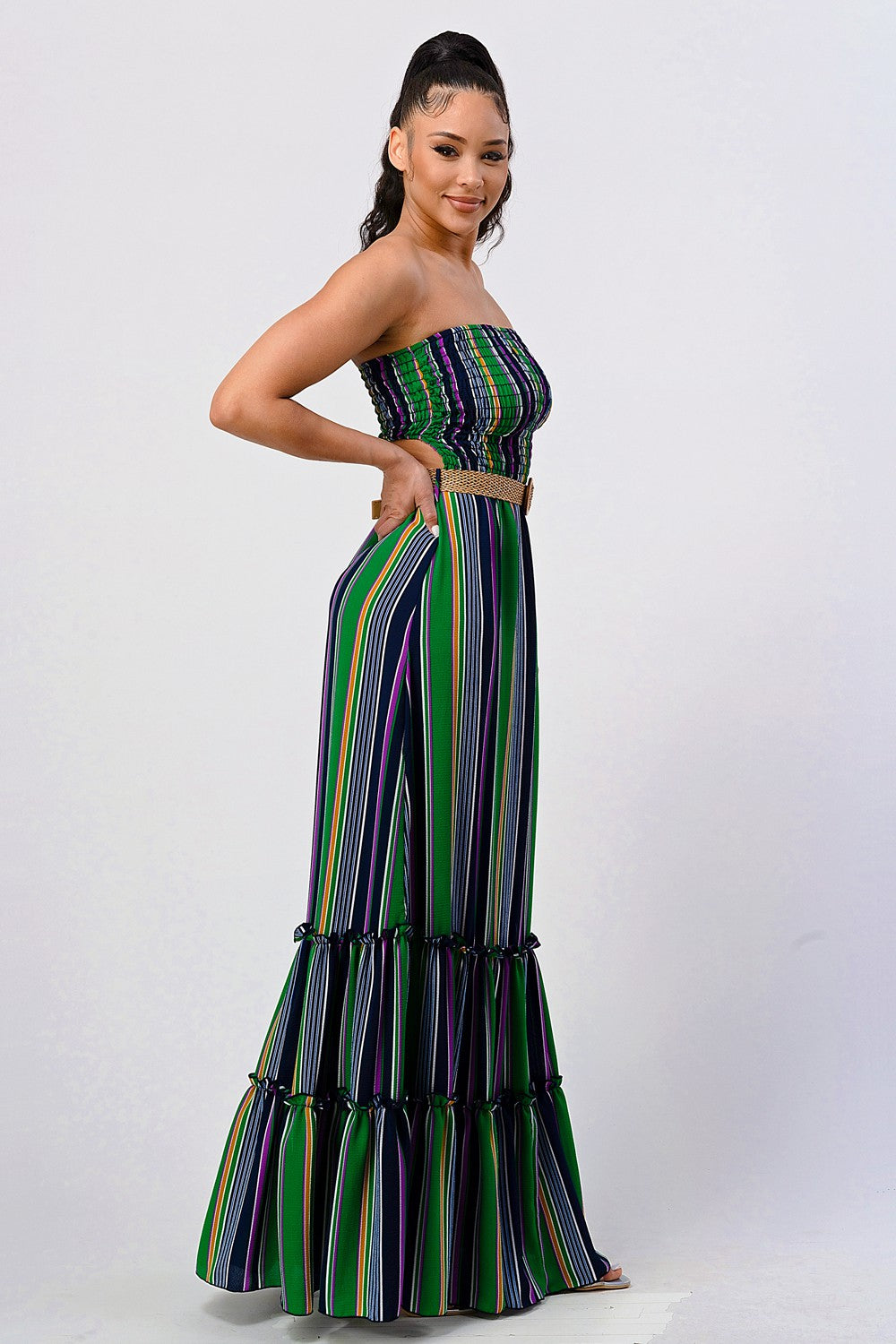 RUBATI ■ Shirring strap tube top dress Amazon.com: HOCILLE Women's Sexy Strapless Tube Top Bodycon